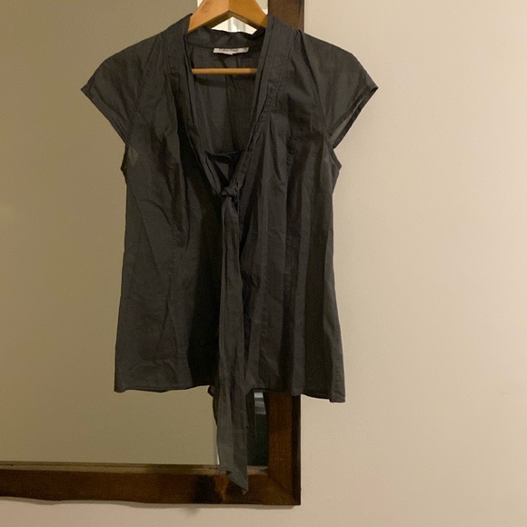 Calvin Klein blouse with front tie, size medium - Picture 1 of 9